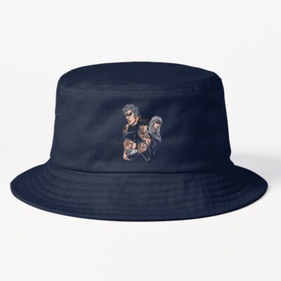 Retro Hokuto No Ken Vintage Bucket Hat