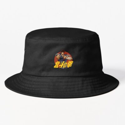 Vintage Fist Of The North Star Anime Bucket Hat