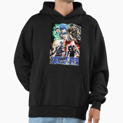 Hokuto No Ken Fist Of Justice Hoodie