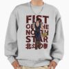 ssrcooversized sweatshirtmens 01heather greyfrontsquare productx1000 16 - Fist Of The North Star Store