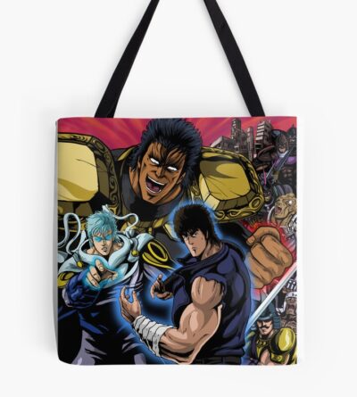 Vintage Hokuto No Ken Anime Tote Bag