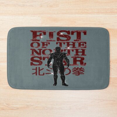 Classic Fist Of The North Star Bath Mat