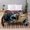 Hokuto No Ken Legacy Throw Blanket