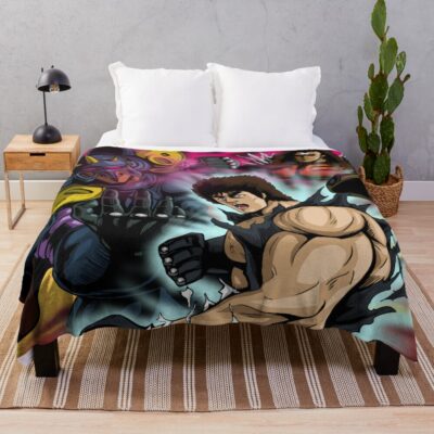 Hokuto No Ken Legacy Throw Blanket