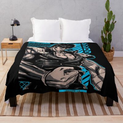 Kenshiro Anime Star Edition Throw Blanket