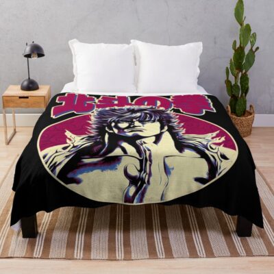 Hokuto No Ken Symbol Throw Blanket