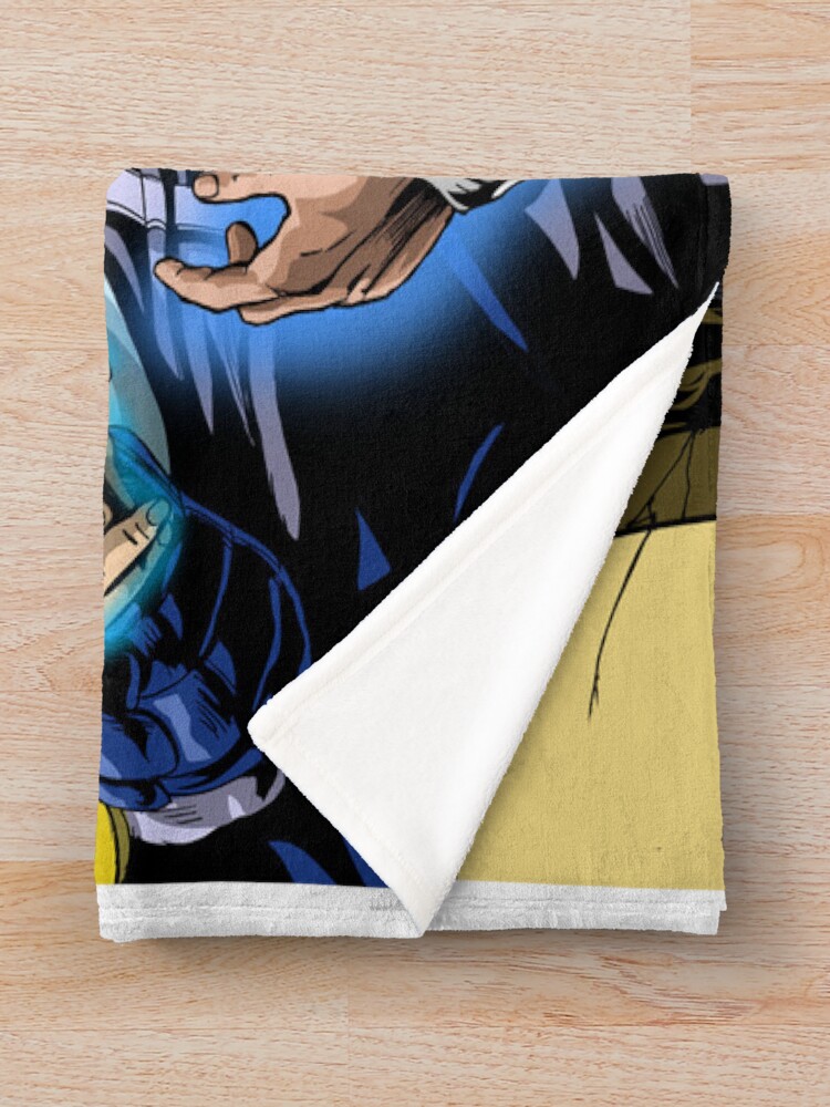 Vintage Hokuto No Ken Anime Throw Blanket - Image 2