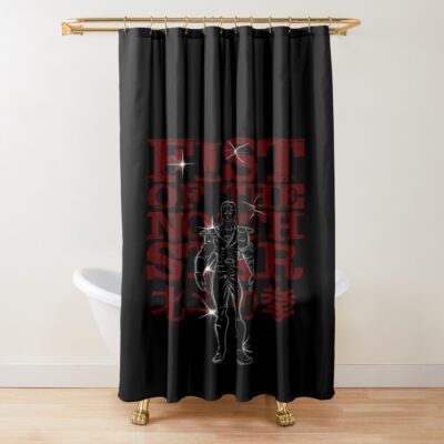 Fist Of The North Star Warrior Shower Curtain