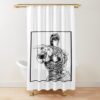 Omae Wa Mou Shindeiru Quote Shower Curtain