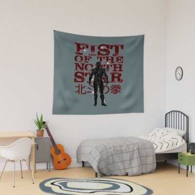 Classic Fist Of The North Star Tapestry