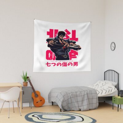 Classic Hokuto No Ken Graphic Tapestry