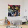 Vintage Hokuto No Ken Anime Tapestry