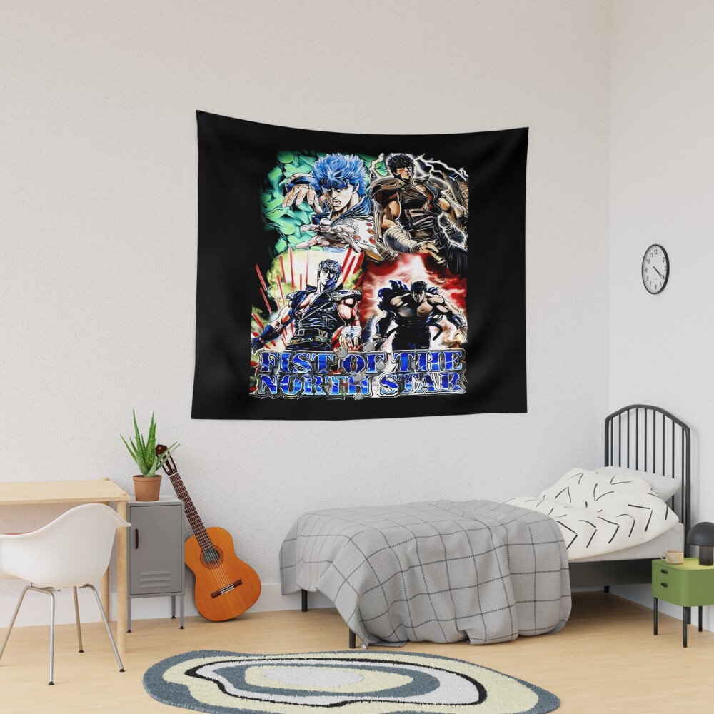 Hokuto No Ken Fist Of Justice Tapestry