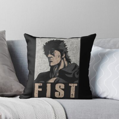 Hokuto Shinken Legacy Throw Pillow