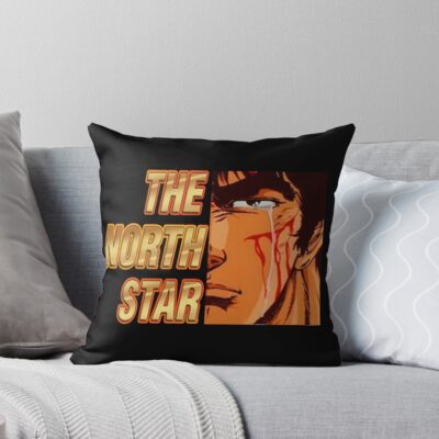 Kenshiro Fist Of The North Star Vintage Throw Pillow