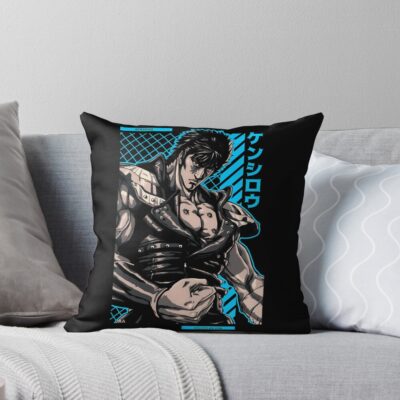 Kenshiro Anime Star Edition Throw Pillow