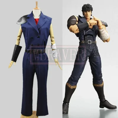 Fist of the North Star Kenshiro Four Man Halloween Cosplay