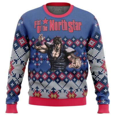 Fist of the North Star Alt Ugly Christmas Sweater